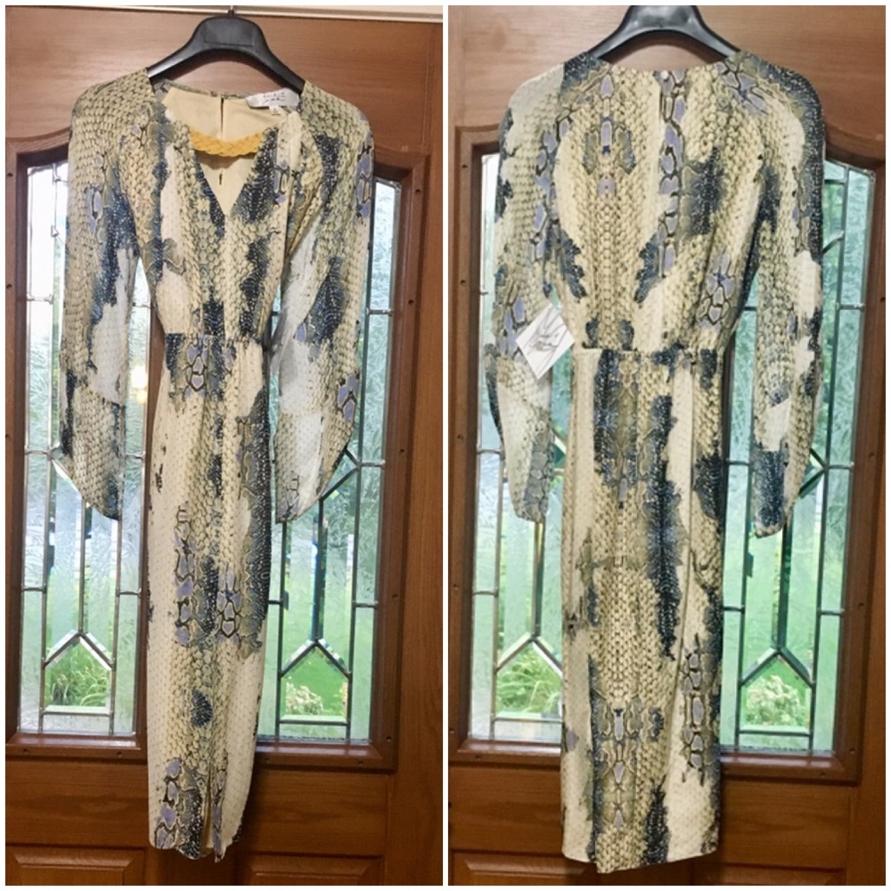 NWT 100% Silk Badgley Mischka Mark&James